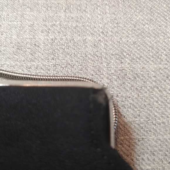 Black Vintage Purse 1940's -50's - Picture 5 of 11